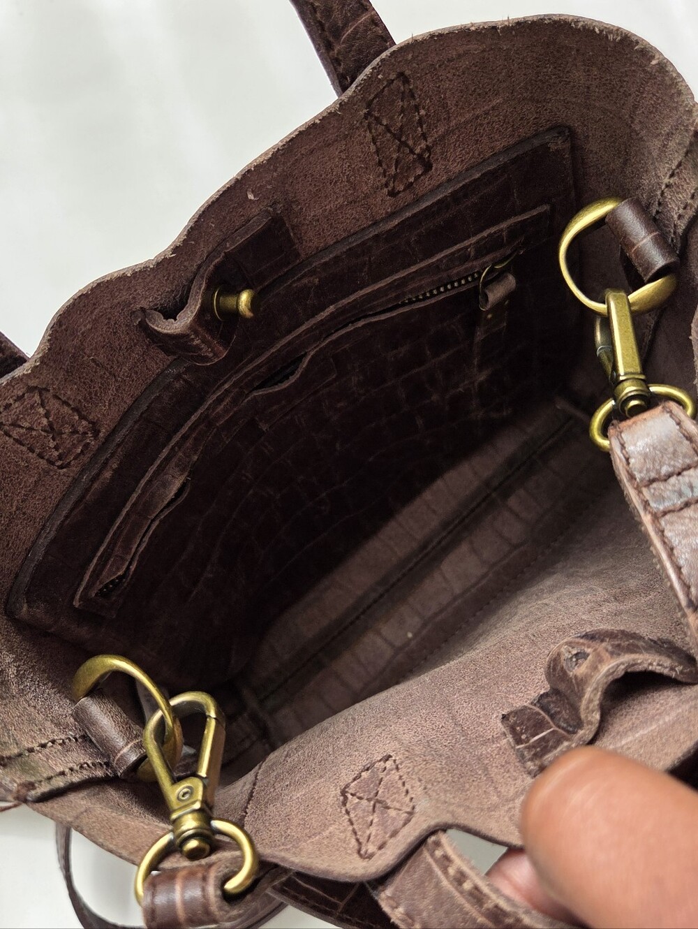 Madewell | Transport Crossbody Tote Bag - Picture 6 of 12